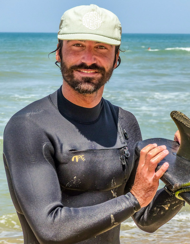 Lecons de surf lacanau surf coach Maceo